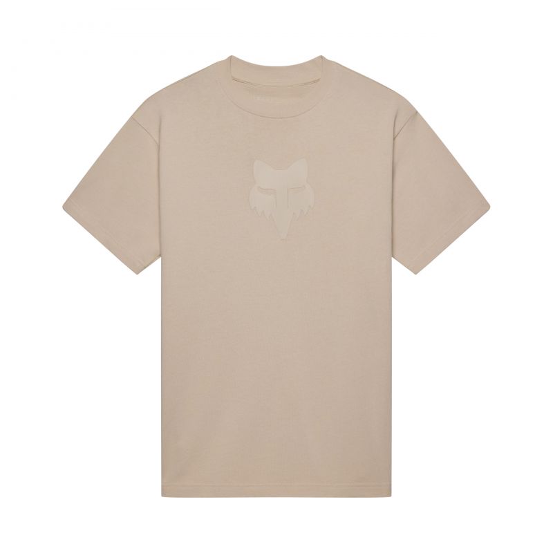 T-Shirt Fox Head Heavyweight Chalk