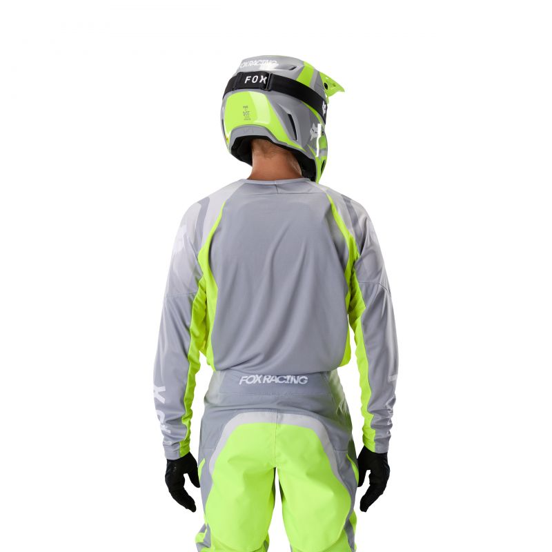 Bluza Motocyklowa Fox 180 Frame Grey Yellow