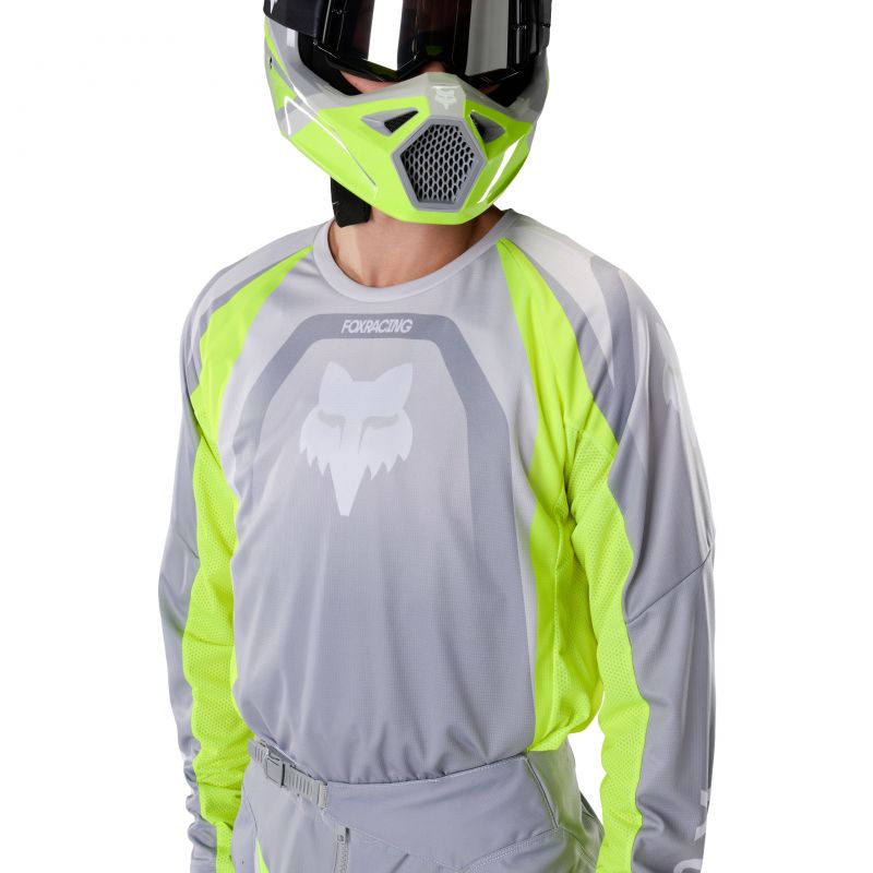 Bluza Motocyklowa Fox 180 Frame Grey Yellow