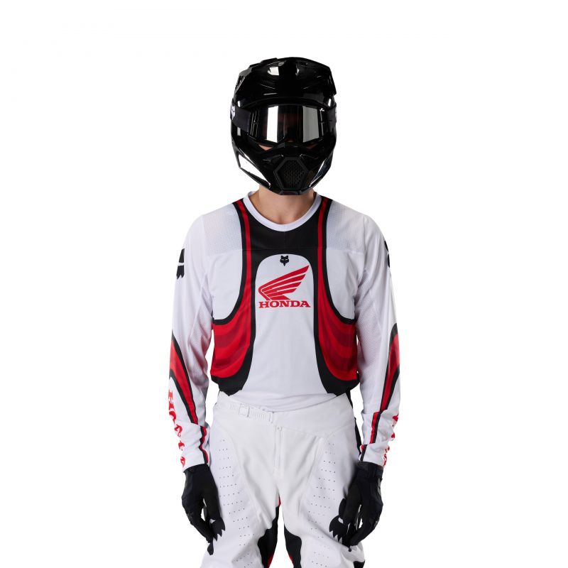 Bluza Motocyklowa Fox 180 Honda White Red