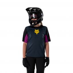 Koszulka Rowerowa Junior Fox Defend Ss Creation Galaxy Blue