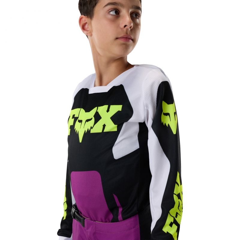 Bluza Motocyklowa Junior Fox 180 Raid Purple Lava