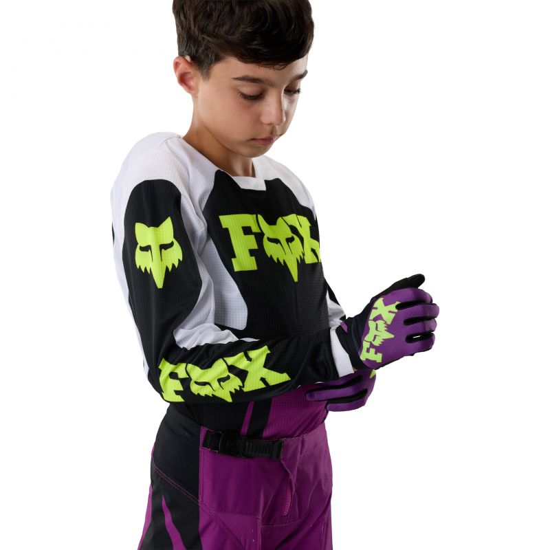 Bluza Motocyklowa Junior Fox 180 Raid Purple Lava