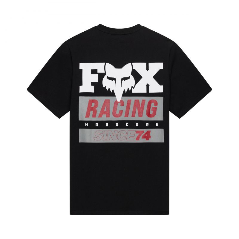 T-Shirt Fox Since 74 195 Original Black
