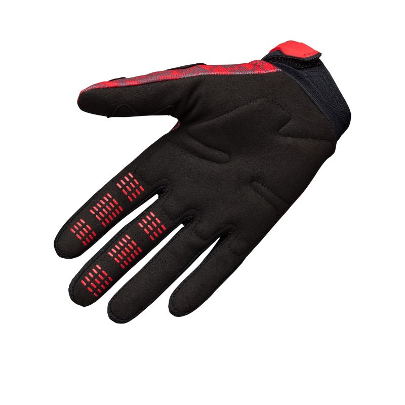 Rękawice Motocyklowe Fox 180 Abyss Fluo Red