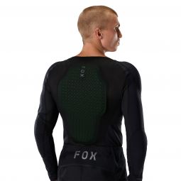 Koszulka Z Ochraniaczami Z Długim Rękawem Fox Baseframe Pro Ls Black