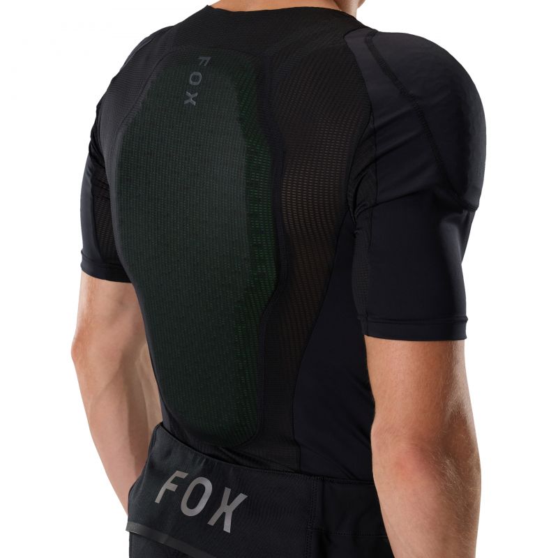 Koszulka Z Ochraniaczami Z Krótkim Rękawem Fox Baseframe Pro Ss Black