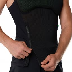 Koszulka Z Ochraniaczami Bez Rękawów Fox Baseframe Pro Sl Black