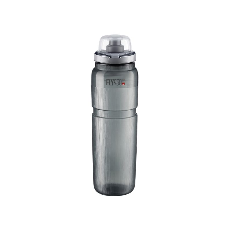 Elite Bidon Fly Tex Mtb Przezroczysty Szary, 950Ml