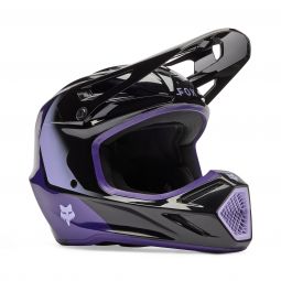 Kask Motocyklowy Junior Fox V3 Spire Black Purple
