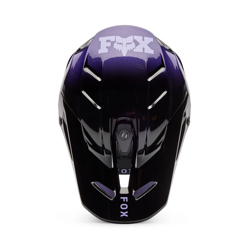 Kask Motocyklowy Junior Fox V3 Spire Black Purple
