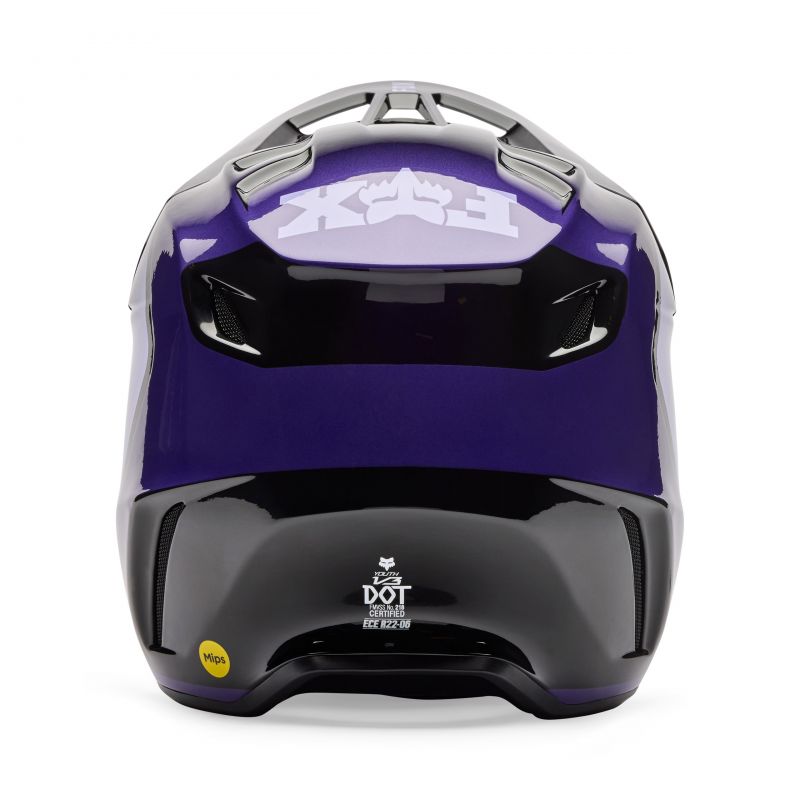Kask Motocyklowy Junior Fox V3 Spire Black Purple