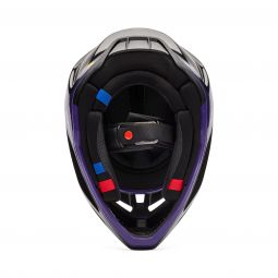 Kask Motocyklowy Junior Fox V3 Spire Black Purple