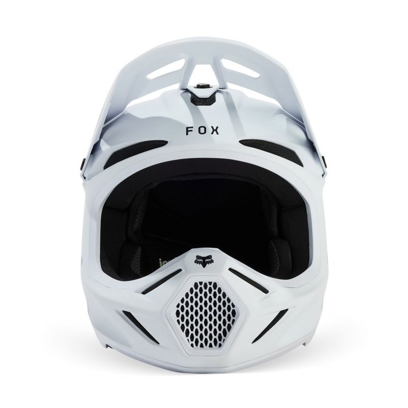 Kask Motocyklowy Fox V3 Solid Matte White