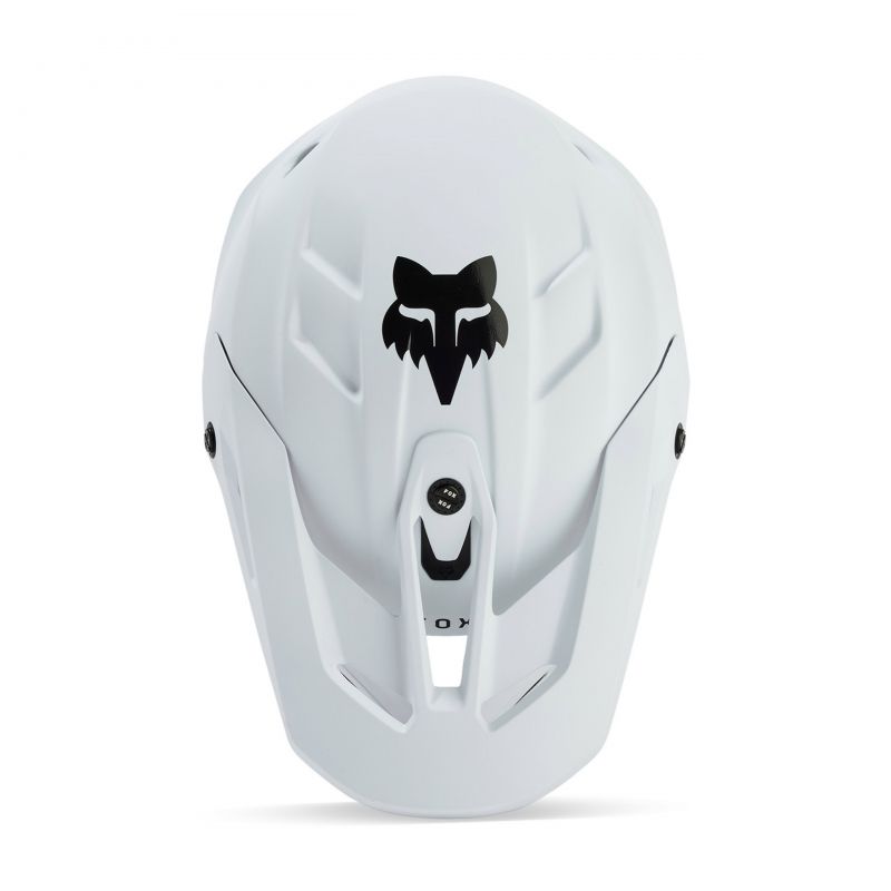 Kask Motocyklowy Fox V3 Solid Matte White