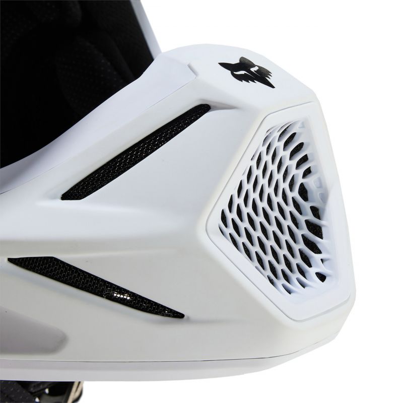 Kask Motocyklowy Fox V3 Solid Matte White