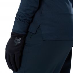Koszulka Rowerowa Z Długim Rękawem Damska Fox Ranger Head Galaxy Blue