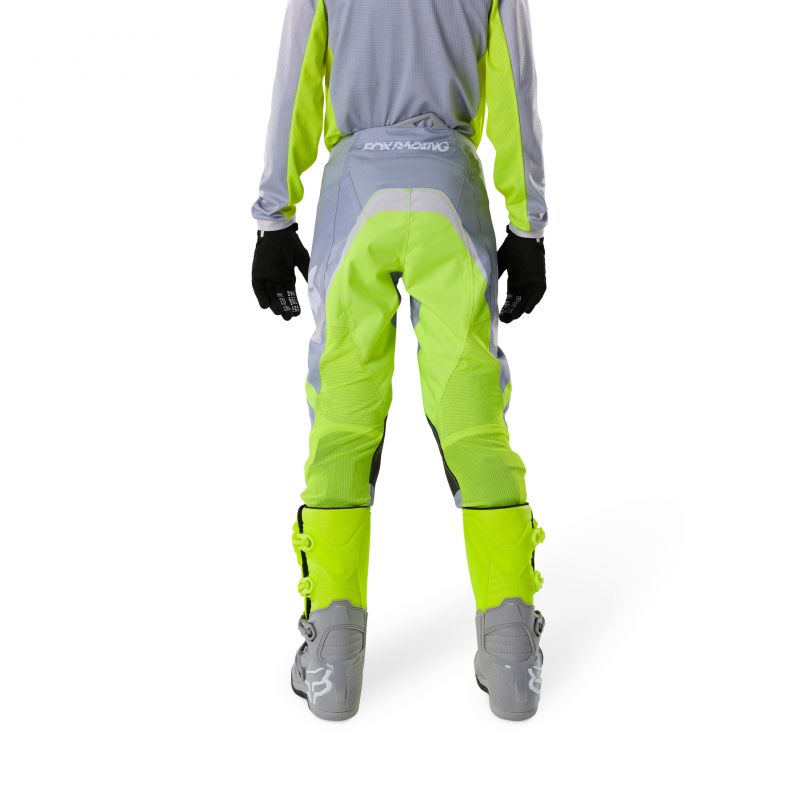 Spodnie Motocyklowe Junior Fox 180 Frame Grey Yellow