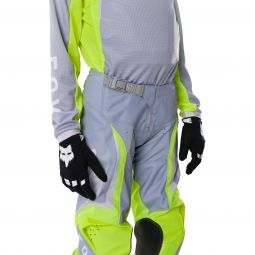 Spodnie Motocyklowe Junior Fox 180 Frame Grey Yellow