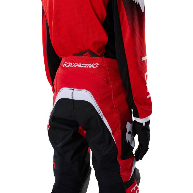 Spodnie Motocyklowe Junior Fox 180 Frame Red