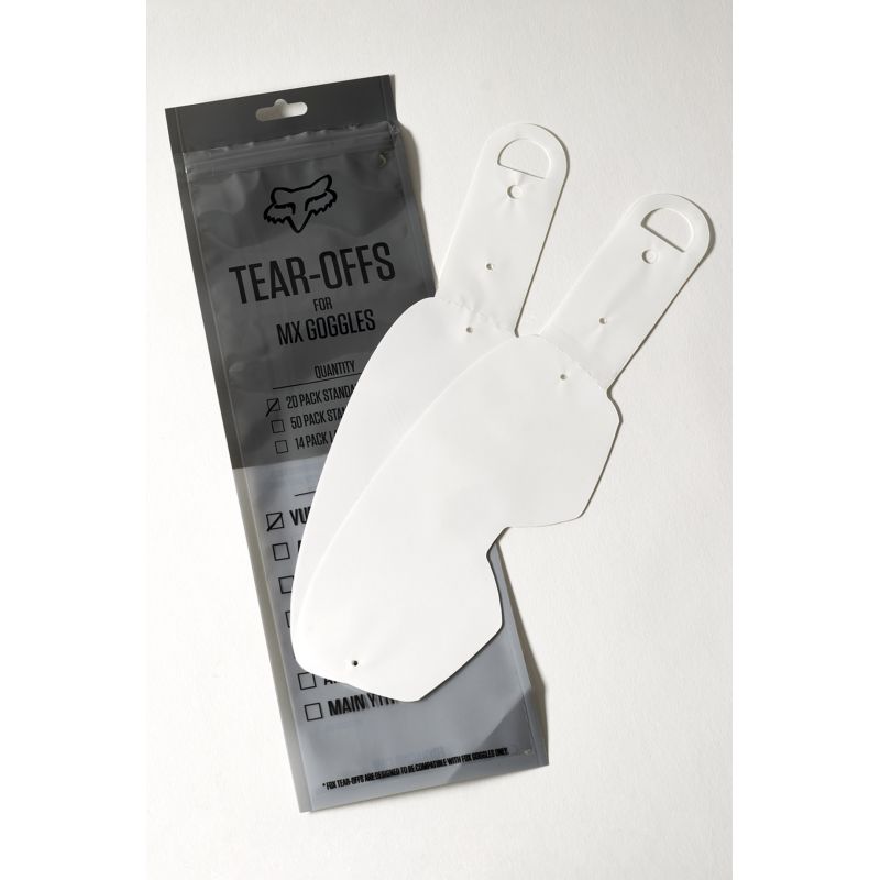 Zrywki Do Gogli Fox Vue Tear Offs (14 Szt.), Laminowane