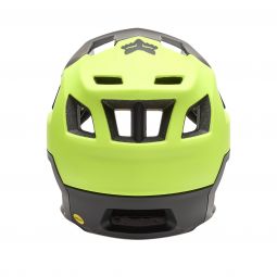 Kask Rowerowy Fox Dropframe Fluo Yellow