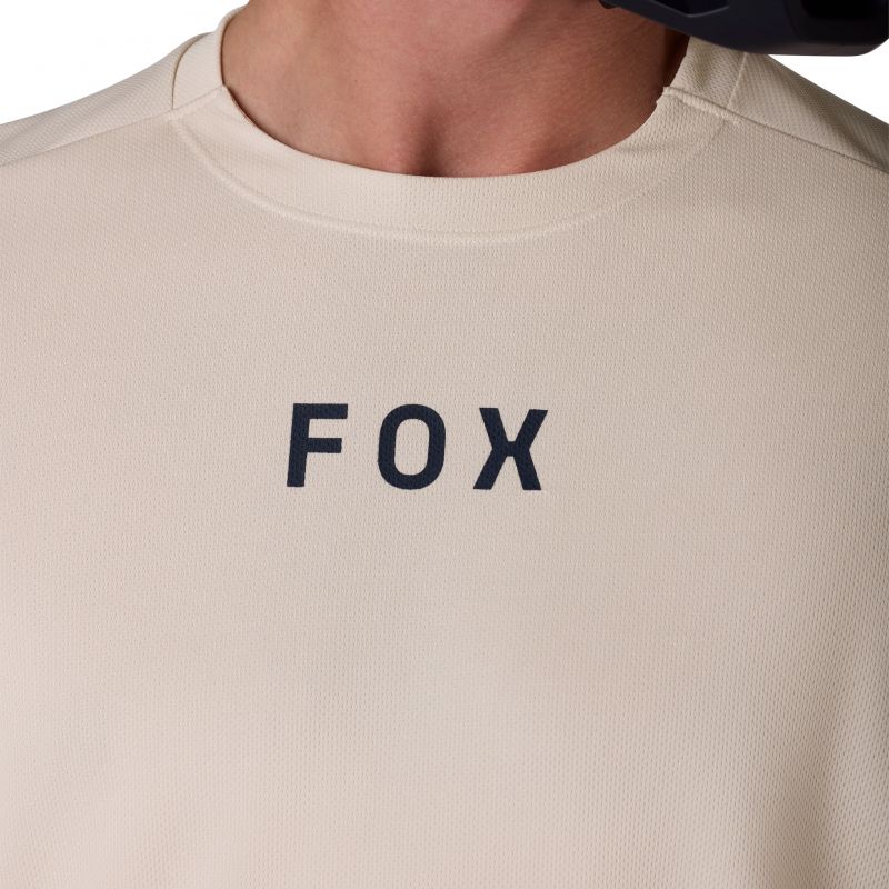 Koszulka Rowerowa Fox Ranger Wordmark Chalk
