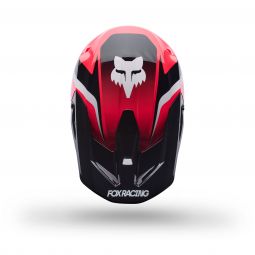 Kask Motocyklowy Junior Fox V1 Frame Neon Pink