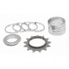 Reverse Single Speed Kit 13T Srebrny
