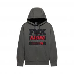 Bluza Z Kapturem Fox Since 74 Sasquatch Fleece Zip Dark Shadow