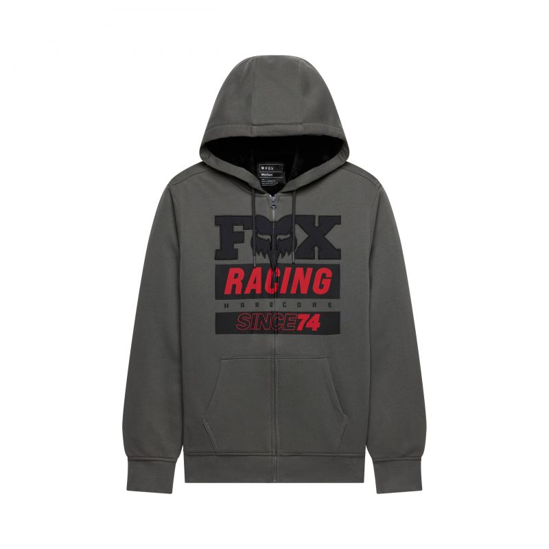 Bluza Z Kapturem Fox Since 74 Sasquatch Fleece Zip Dark Shadow