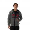 Bluza Z Kapturem Fox Since 74 Sasquatch Fleece Zip Dark Shadow