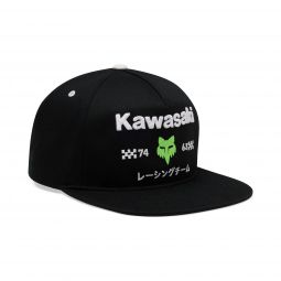 Czapka Z Daszkiem Fox Kawasaki Snapback Black
