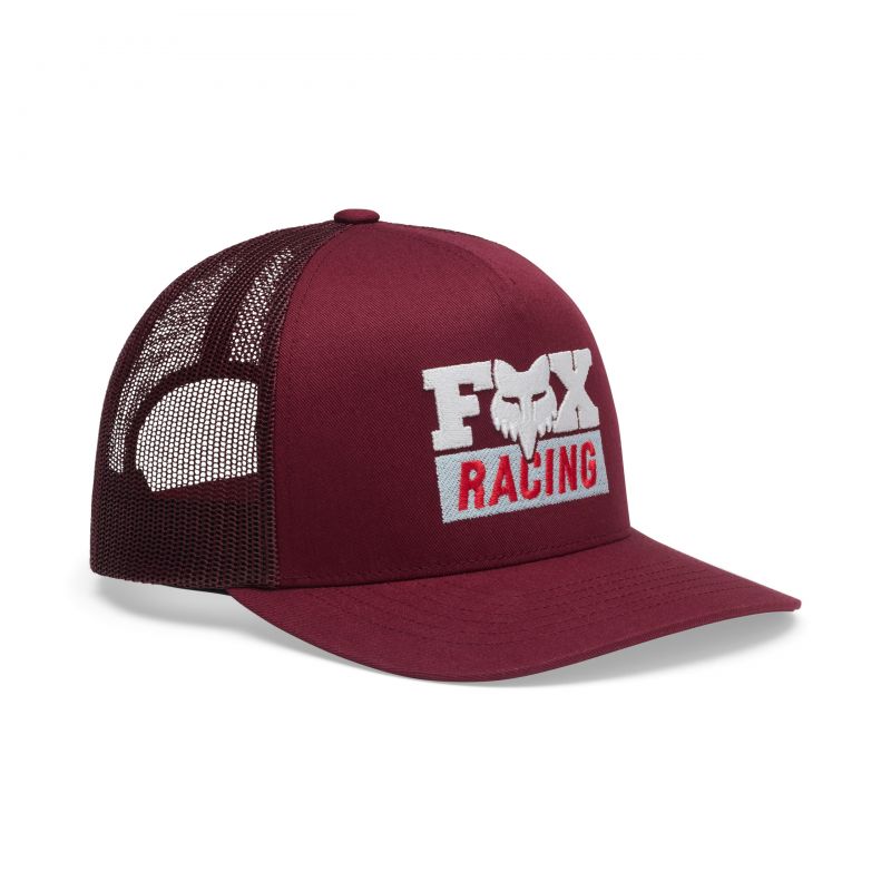 Czapka Z Daszkiem Fox Racing Trucker Dark Maroon