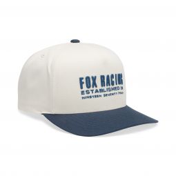 Czapka Z Daszkiem Fox Warped Snapback Pearl White