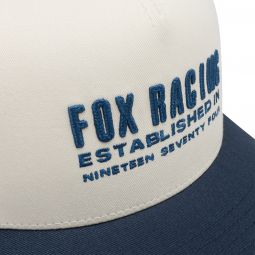 Czapka Z Daszkiem Fox Warped Snapback Pearl White