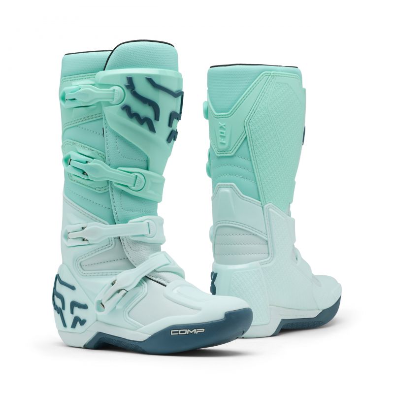 Buty Motocyklowe Damskie Fox Comp Boot Ice Blue