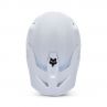 Kask Motocyklowy Junior Fox V1 Solid Matte White