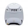 Kask Motocyklowy Junior Fox V1 Solid Matte White