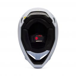 Kask Motocyklowy Junior Fox V1 Solid Matte White