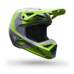 Kask Motocyklowy Junior Fox V1 Frame Grey Yellow