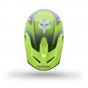 Kask Motocyklowy Junior Fox V1 Frame Grey Yellow