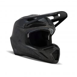 Kask Motocyklowy Fox V3 Rs Carbon Solid Matte Black