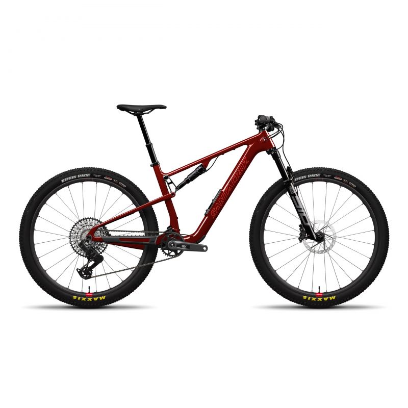 Rower Santa Cruz Blur 5 Cc 29 27 Gx Axs Race Gloss Tart Cherry