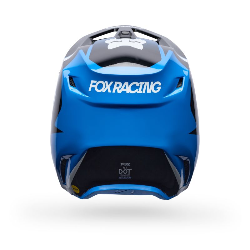 Kask Motocyklowy Fox V1 Frame Blue