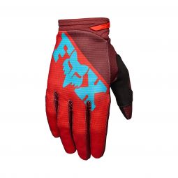 Rękawice Motocyklowe Junior Fox 180 Raid Red