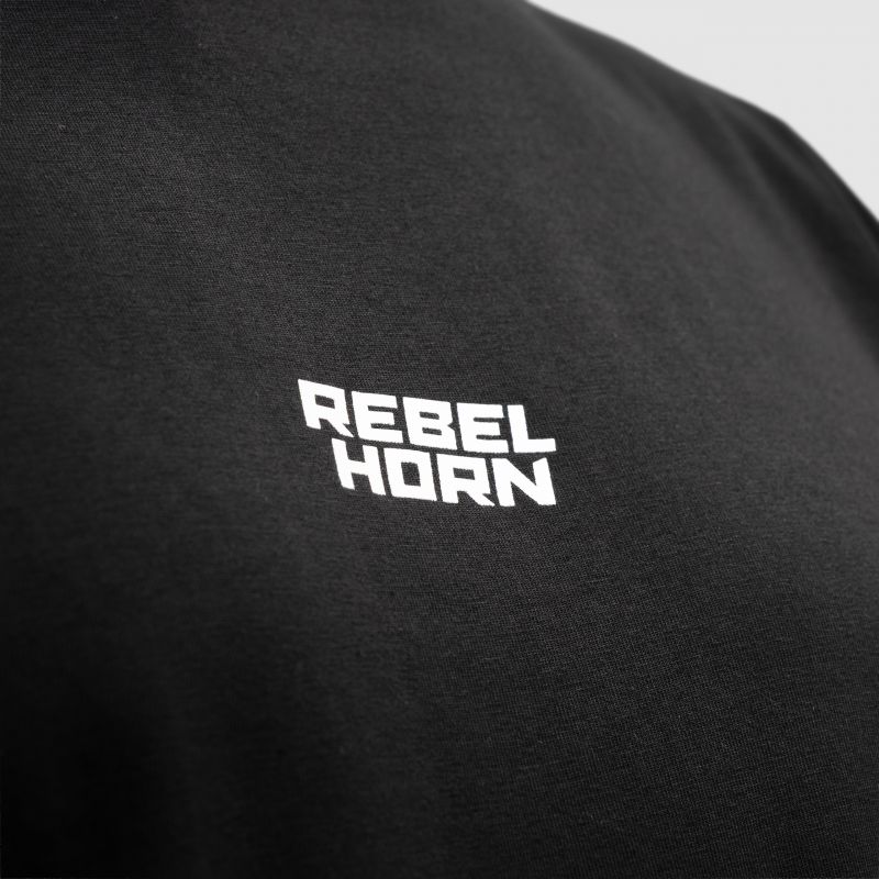 Koszulka Z Krótkim Rękawem Rebelhorn Canister Black