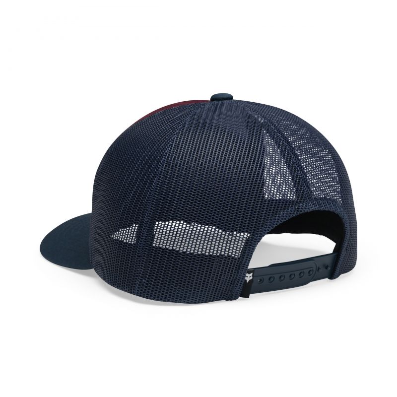 Czapka Z Daszkiem Fox Coldpress Snapback Dark Maroon