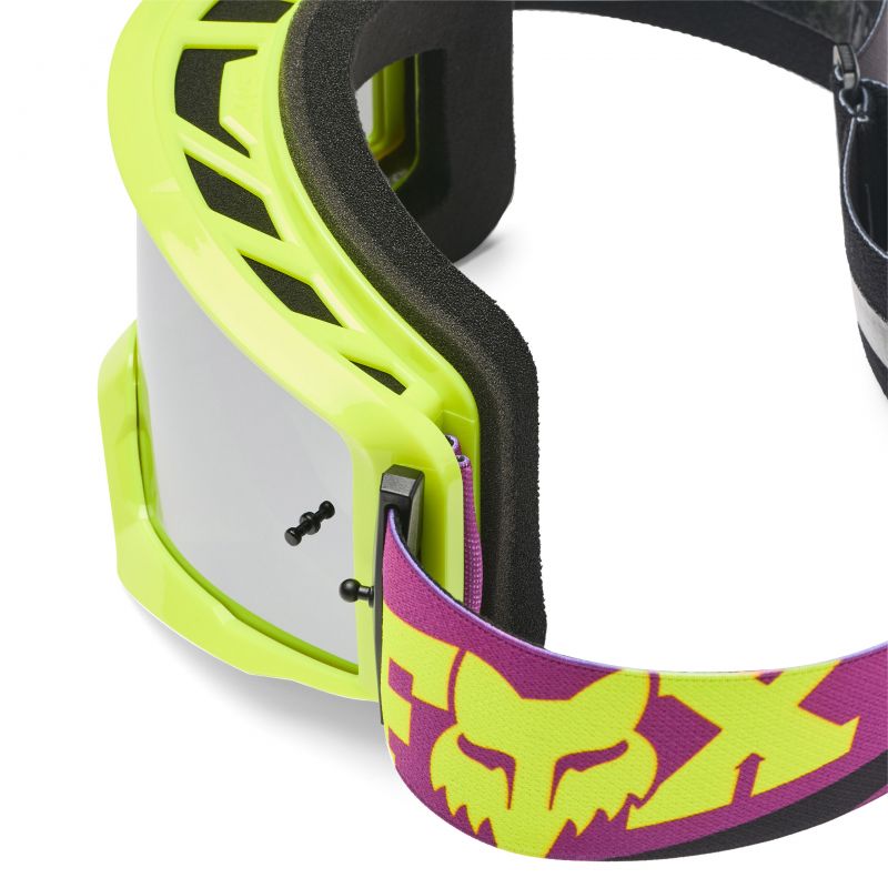 Gogle Motocyklowe Junior Fox Main Raid - Spark Purple Lava