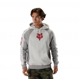 Bluza Z Kapturem Fox Valiant Fleece Po Light Grey